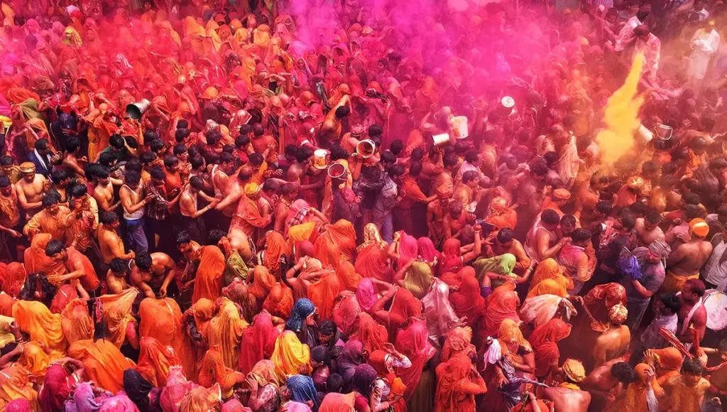 huranga holi, holi