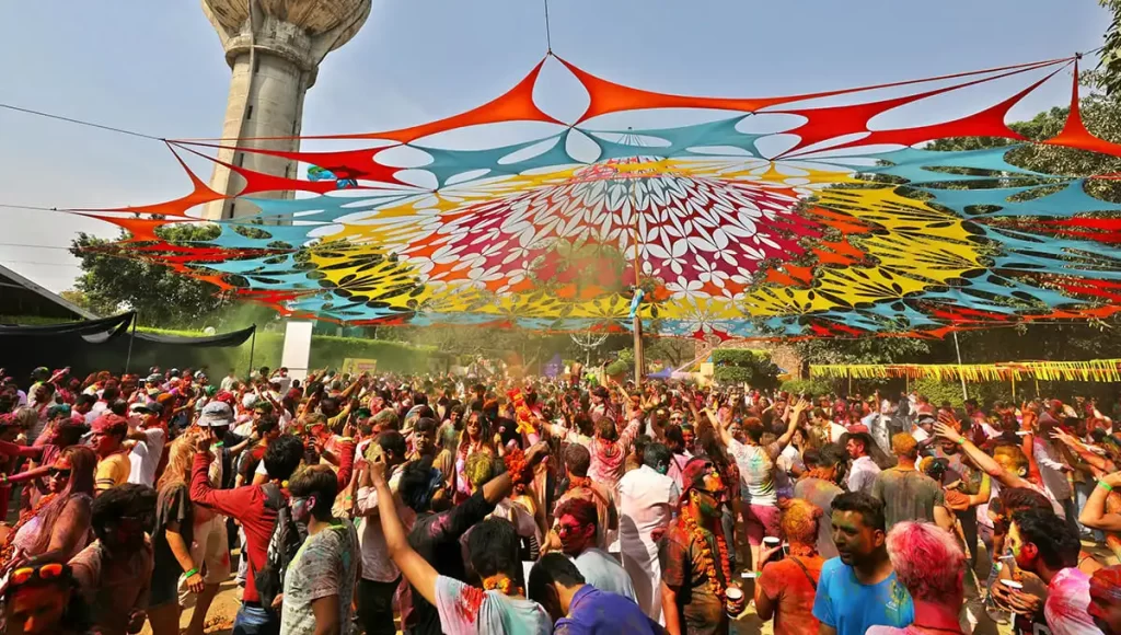 Holi in Delhi