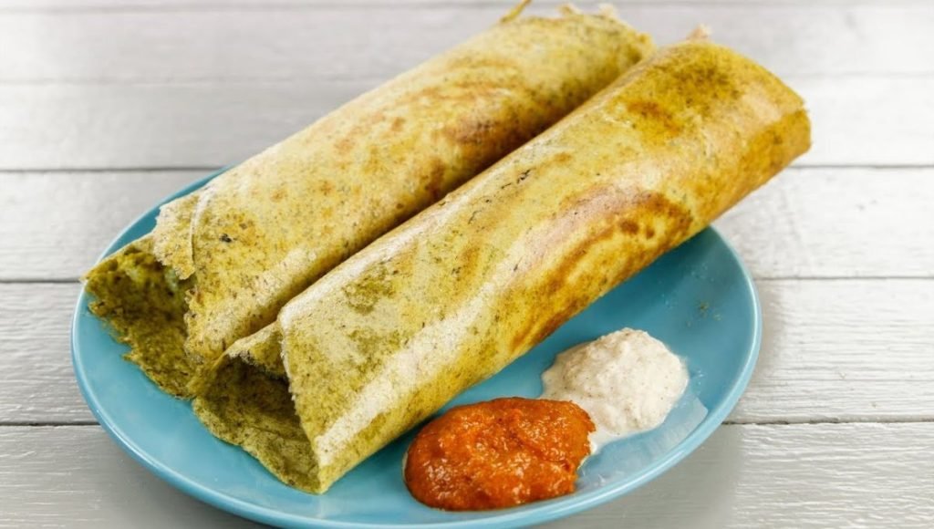 Pesarattu (Green Gram Dosa)