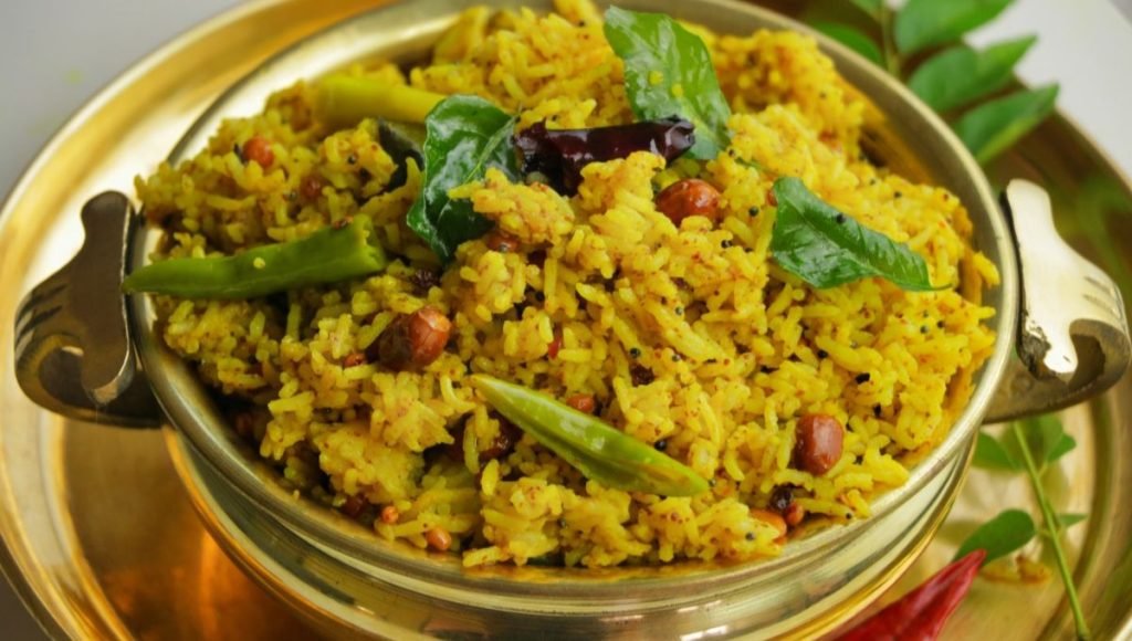 Pulihora (Tamarind Rice)